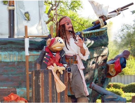 Jack Sparrow for hire in San Francisco and Northern California