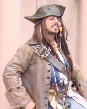Captain Jack for hire for party or special event