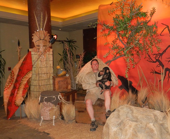 African Safari themed event decorations and entertainment