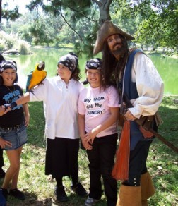 pirate entertainer for childrens birthday party