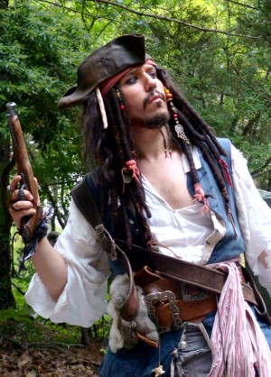 Jack Sparrow impersonator for hire in New York, New York, Long Island New York