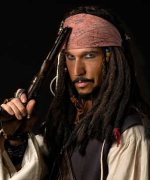 Jack Sparrow for party in Florida