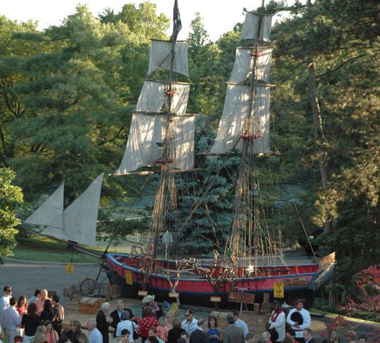 pirate ship for rent