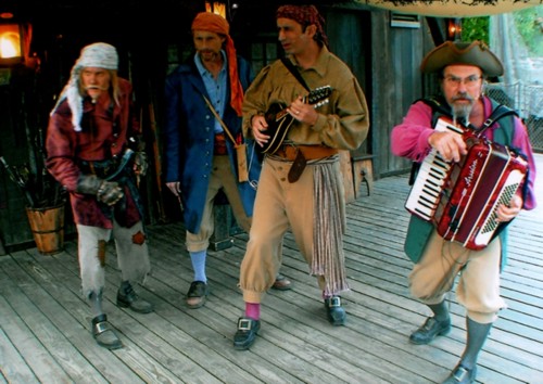 Disneyland pirate band